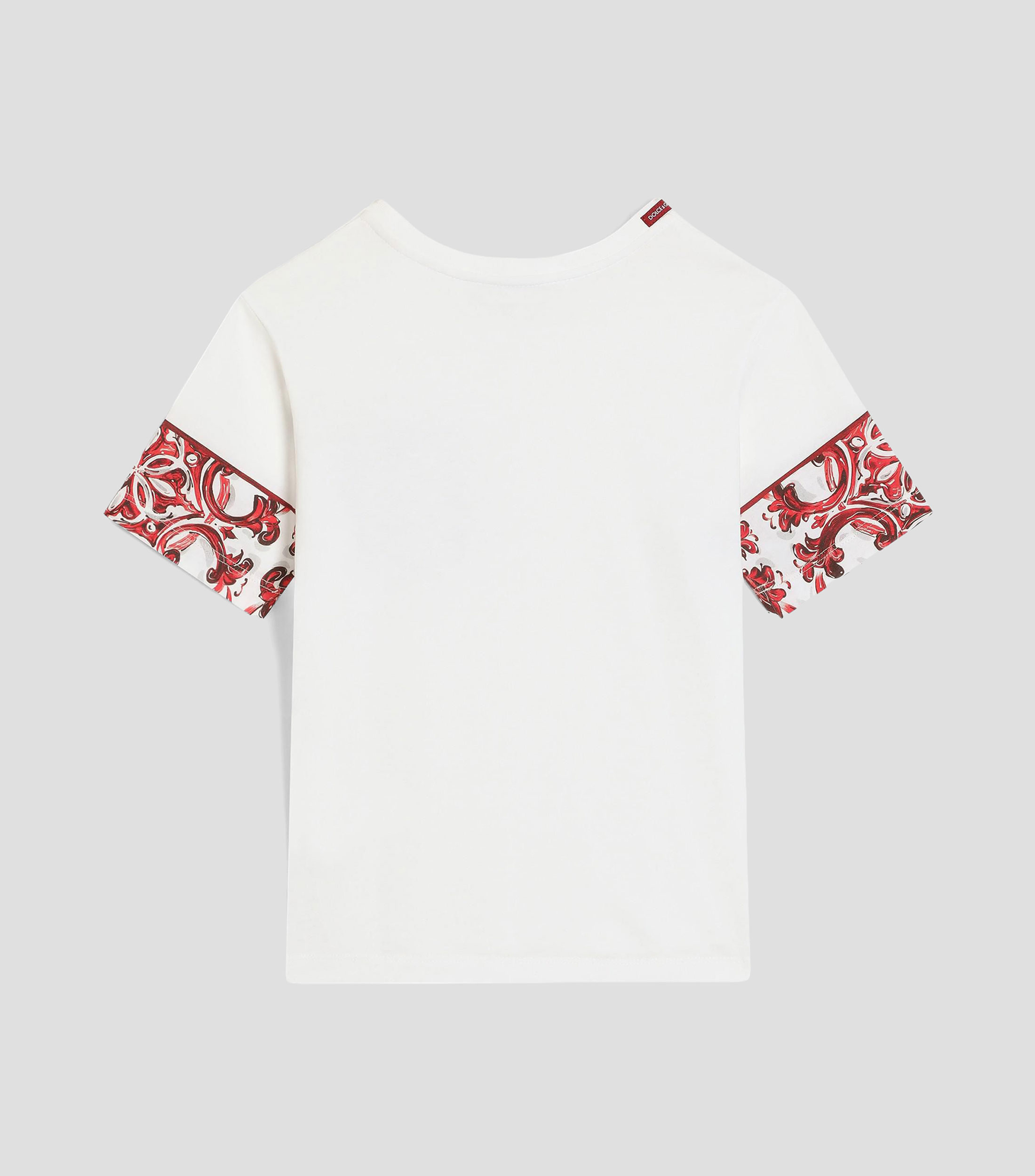 Playera cuello redondo manga corta Mayolica liso Niño